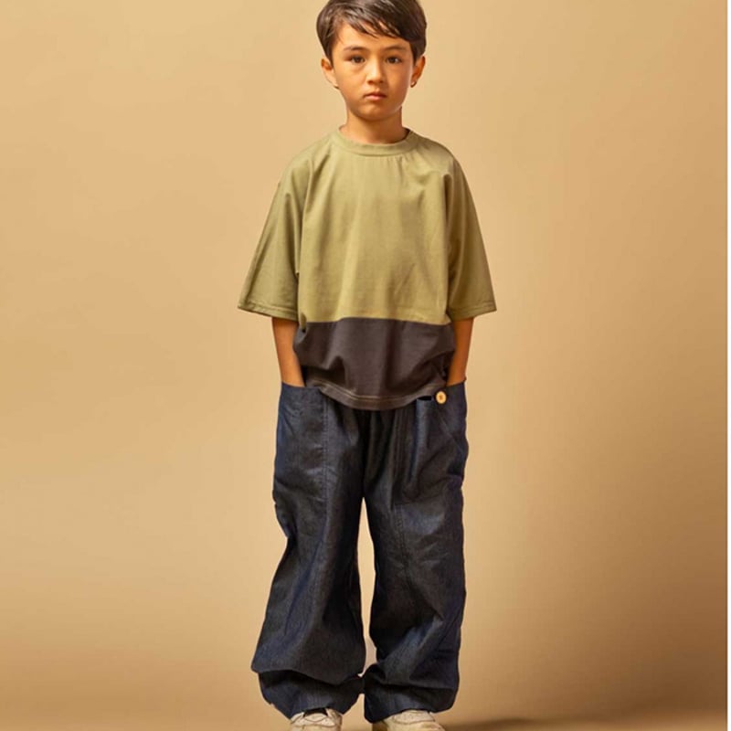 zozio KoQueliKo ワイドパンツ キッズ Kate pants(denim) |