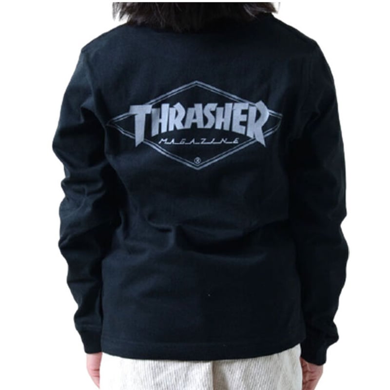 THRASHER DIAMOND LOGO ロンT スラッシャー ダイヤモンド ロゴ Tシャツ