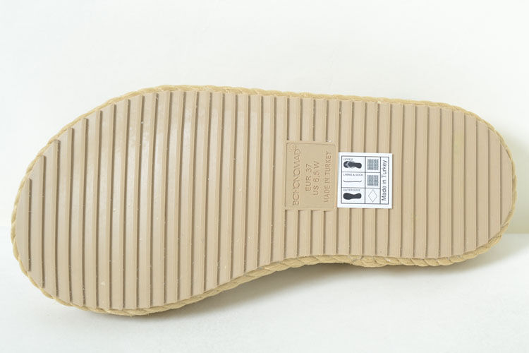 サンダル・ミュール BOHONOMAD SS22 TAHITI SANDALWOOD (BO.0004_BLK) BOHONOMAD TAHITI WOMEN PLATFORM ROPE SANNDAL ボホ