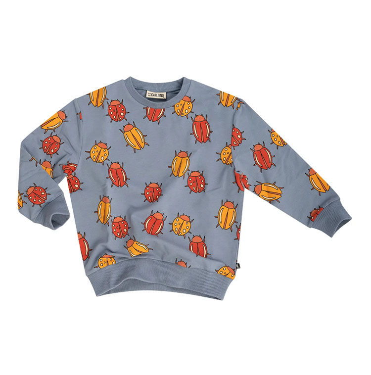carlijnq 花柄　トレーナー　スウェット　98 104 eco-styles-honey_fwr065