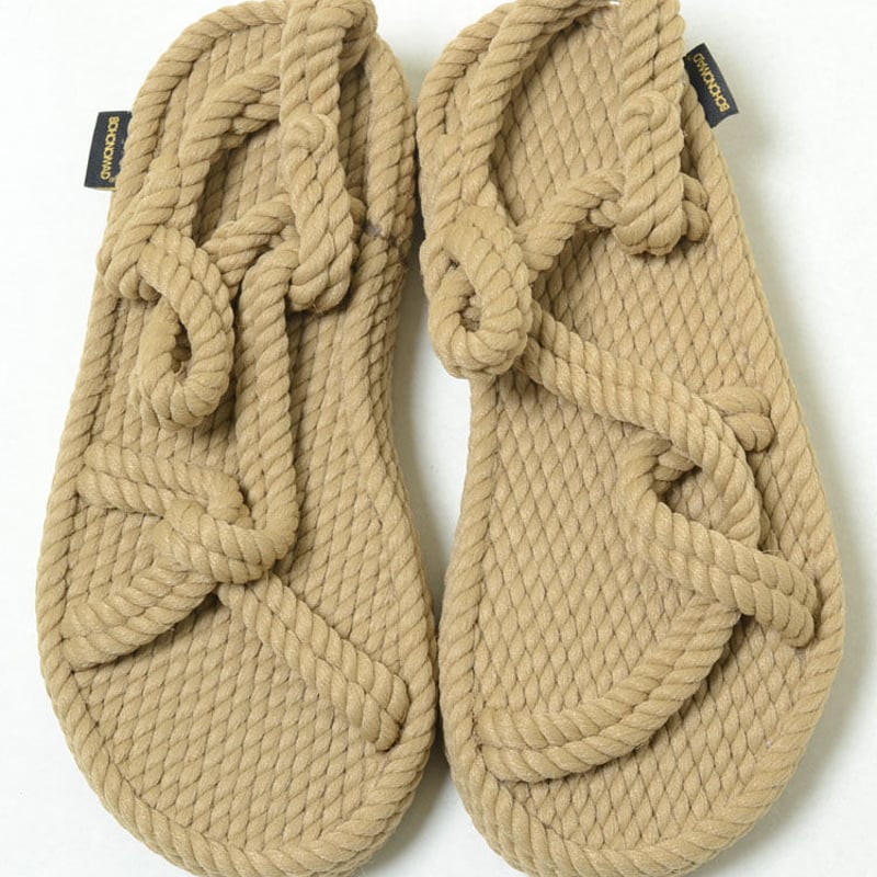 BOHONOMAD MYKONOS WOMEN PLATFORM ROPE SANNDAL ボ