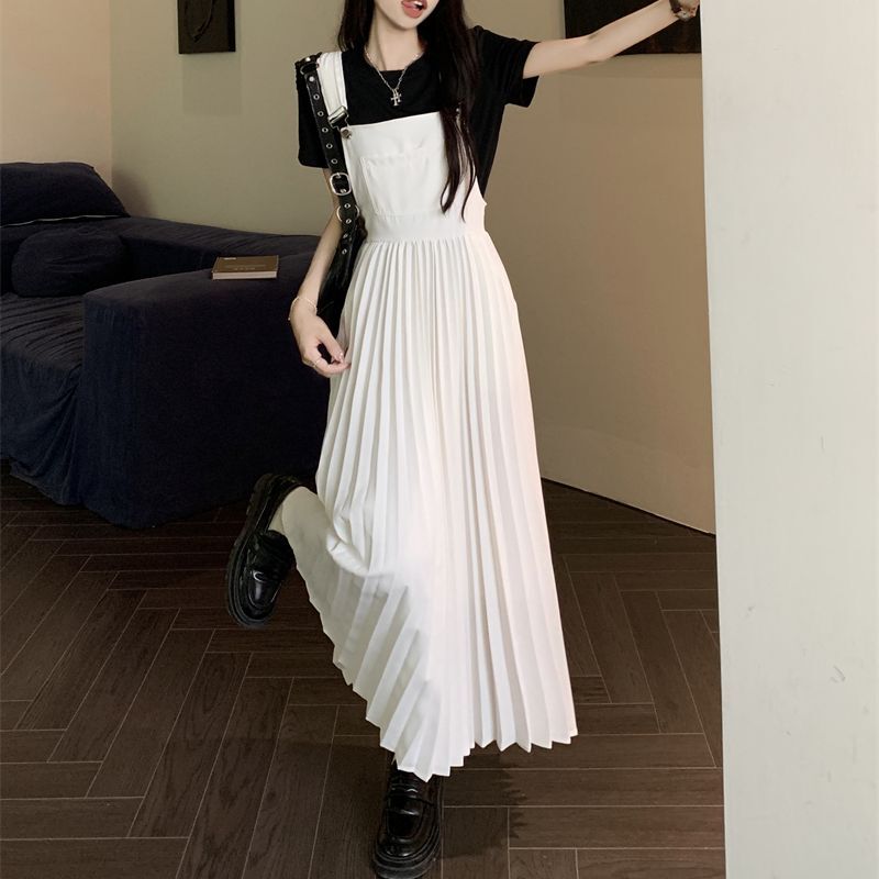 新品【ギンザクチュール】ノースリーブワンピース　スカーフ　ビジュー　白　S 新品【ギンザクチュール】ノースリーブワンピース スカーフ ビジュー