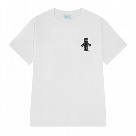 【2カラー】 ユニセックス Tシャツ 半袖 ネコ CAT プリント オーバーサイズ カジュアル 韓国ファッション メンズ レディース 韓国ストリートファッション DTC-641440563092