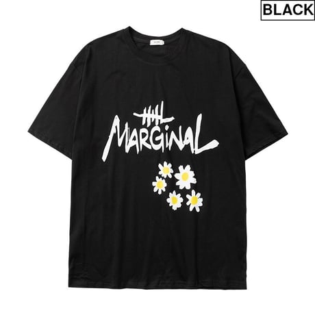 Tシャツ 半袖 メンズ レディース ユニセックス 英字 花 フラワープリント オーバーサイズ 大きいサイズ ルーズ ストリート TBN-614814663557