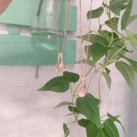 スプーン ＆ フォーク ネックレス 金属アレルギー対応 チェーン付き 食器 ペンダント アクセサリー チタン K14メッキ シンプルDTC-617708374182)