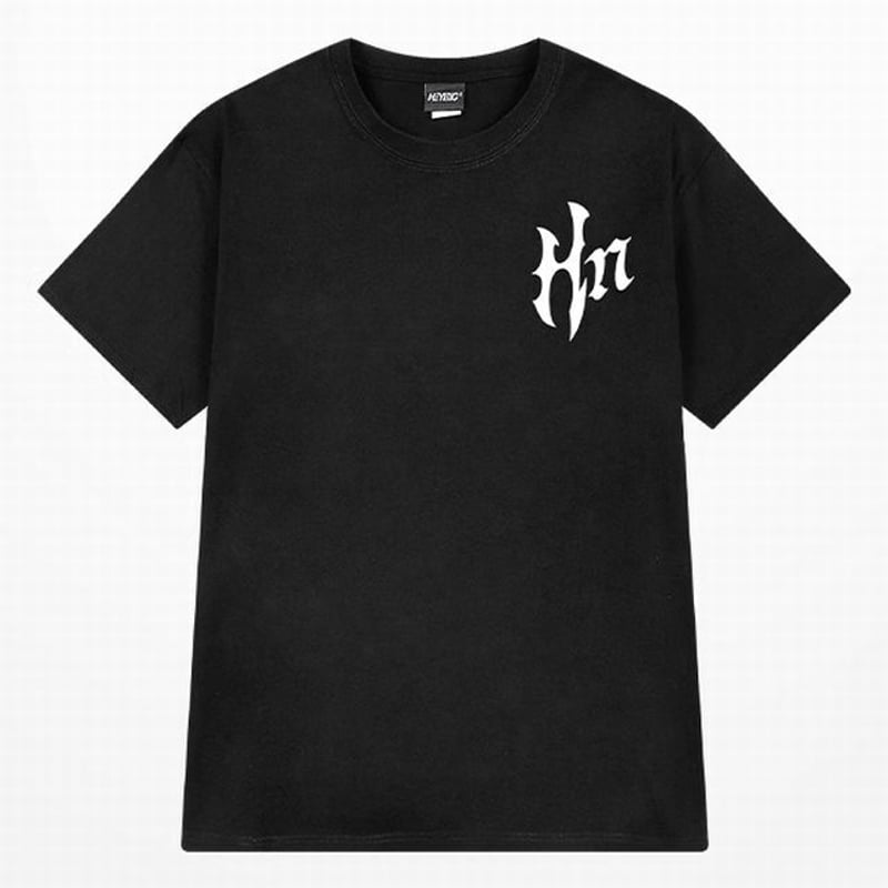 半袖Tシャツ ロゴプリント 韓国系 ユニセックス t843 ユニセックス Tシャツ 半袖 スター 星 バックプリント オーバー