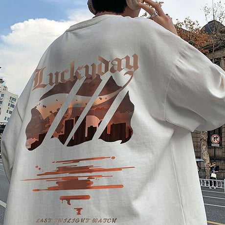【3カラー】 ユニセックス Tシャツ 長袖 オーバーサイズ ロンT 韓国ファッション メンズ レディース カジュアル 韓国ストリートファッション DTC-683267574121