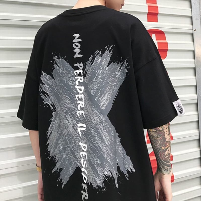 2カラー】ユニセックス メンズ/レディース ペア バックプリント T 