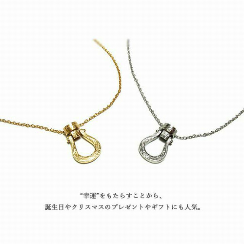 ハワイアンジュエリーネックレス K14 ホースシュー(馬蹄) puaally_10000574