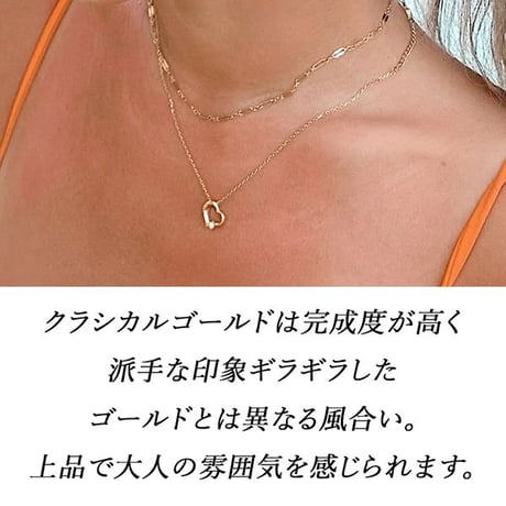 ハワイアンジュエリー ネックレス 金属アレルギー対応 オープンハート チェーン付属 キュービックジルコニア CZ スクロール 波 レディース ステンレス アクセサリー gns8230