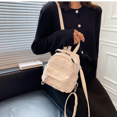 【3カラー】 バックパック ミニバッグ リュック リュックサック 刺繍 バッグ レトロ 韓国ファッション レディース 大人可愛い ガーリー カジュアル DTC-652652239063