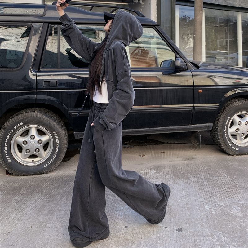 スウェット セットアップ 上下セット ジップアップ パーカー パンツ