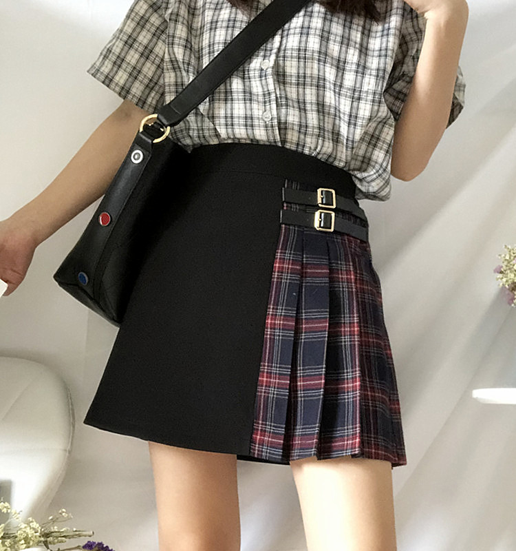 [新品] ounce 韓国 スカート ( M ) miniministore｜アシンメトリー スカート Aライン 韓国