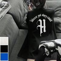 【3カラー】 ユニセックス Tシャツ 半袖 バックプリント オーバーサイズ 韓国ファッション メンズ レディース レトロ カジュアル 韓国ストリート系ファッション DTC-677170781020