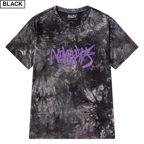 【2カラー】ユニセックス Tシャツ 半袖 タイダイ柄 英字プリント オーバーサイズ カジュアル 韓国ファッション メンズ レディース 韓国ストリートファッション DTC-610296445267