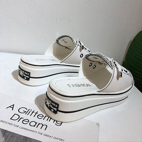 スポーツサンダル 厚底 スポサン キャンパス 5.0cm スリッパ 韓国ファッション レディース サンダル フラットサンダル 厚底サンダル フラット かわいい 歩きやすい 618069420775
