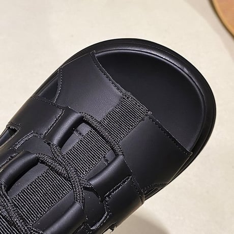 厚底サンダル グラディエーター 22.0～24.5cm サンダル レースアップ 厚底 スタイルアップ トレンド 韓国ファッション レディース DTC-795162835530