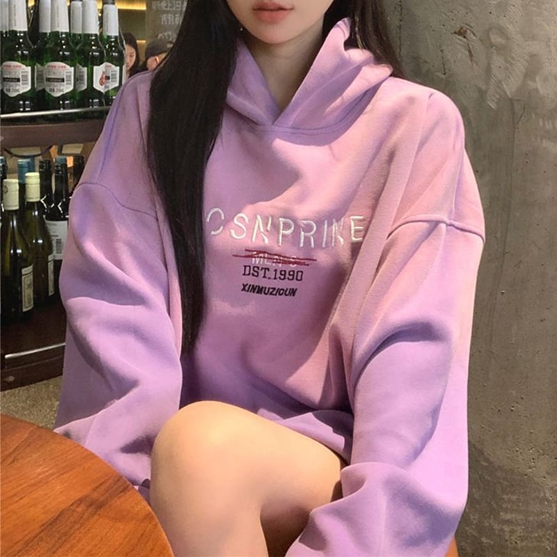 パーカー プルオーバー グラデーション オーバーサイズ スウェット  