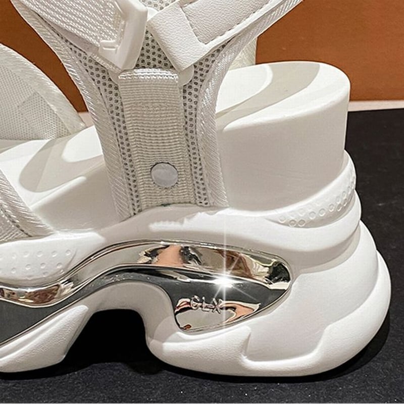 厚底 サンダル 22.0～24.5cm プラットフォーム 厚底サンダル