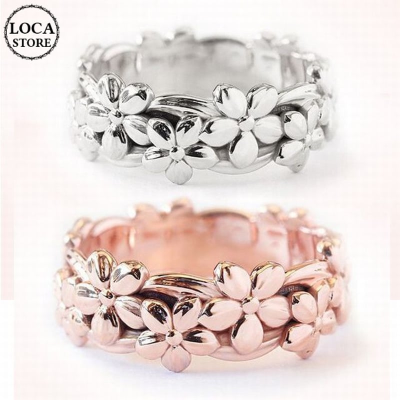 キキおはよう97様フラワー カメリア 花 リング 指輪 04P ラインストーン ハワイアンデザイン リング 指輪 花 プリメリアレディース