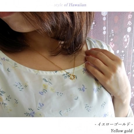 【ハワイアンジュエリー / HawaiianJewelry】 ペンダント ネックレス プルメリア スクロール ホヌ (gps8829)