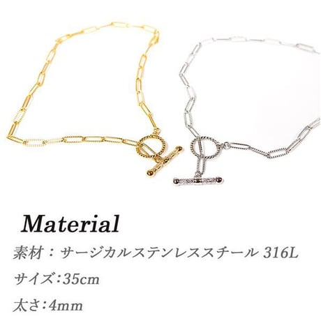 ハワイアンジュエリー ネックレス 金属アレルギー対応 マンテル ホピ スクエアチェーン 35cm スクロール サージカルステンレス インスタ Mantel-gnsc-j4