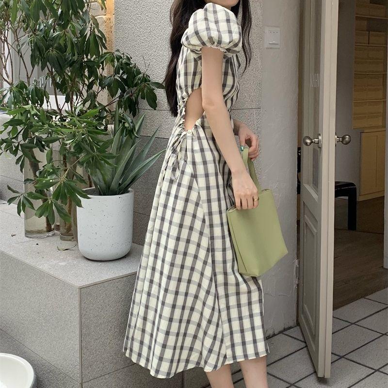 くーたん　ウエストリボン チェーンプリント ワンピース 定価3.6万円 後ろリボンコクーンワンピース｜JENNE(ジェンヌ)公式通販：パリ