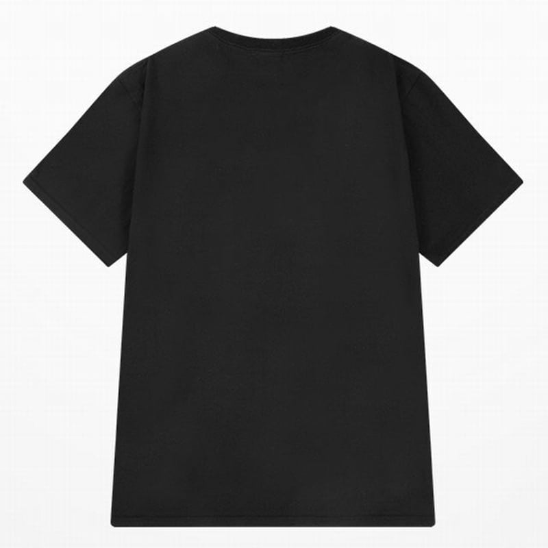 【新品】 オーバーサイズ Tシャツ カジュアル 半袖 くま 黒 L
