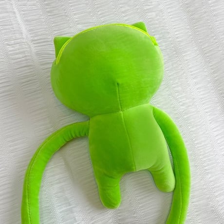 ぬいぐるみバッグ 猫 ねこ ぬいぐるみ ショルダーバッグ ウエストポーチ ジッパー ミニバッグ サブバッグ 斜め掛け ユニーク かわいい レトロ カジュアル DTC-684427662530