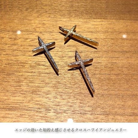 【HAWAIIANJEWELRY / ハワイアンジュエリー】 ネックレス クロス ペンダント メンズ レディース 金属アレルギー対応 サージカル ステンレス インスタ (gps81165)