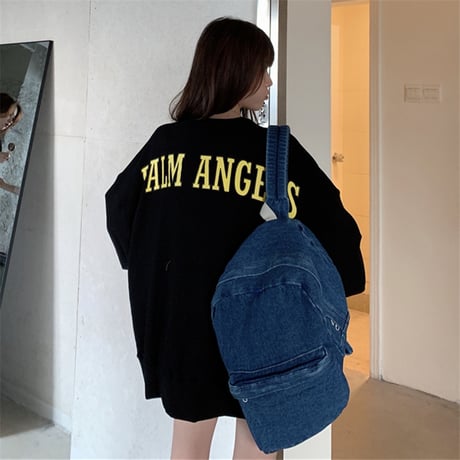 ユニセックス トレーナー クマちゃん ベアー ゆったり 韓国ファッション レディース メンズ 男女兼用 スウェット プルオーバー ルーズ ストリート系 ガーリー DTC-628396318255