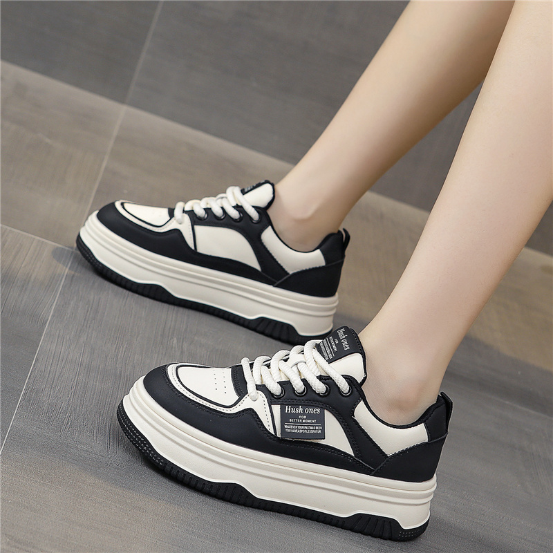 厚底スニーカー 22.5~25.0cm レースアップ ダッドスニーカー 厚底スニーカー 22.5~25.0cm レースアップ ダッドスニーカー