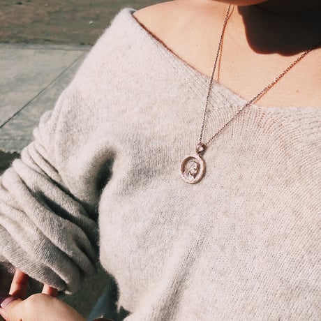 【HAWAIIANJEWELRY / ハワイアンジュエリー】 ネックレス マリア ペンダント メンズ レディース 金属アレルギー対応 サージカル ステンレス インスタ (gps81193)