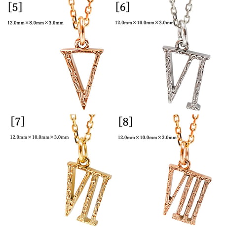 ハワイアンジュエリー ネックレス 金属アレルギー対応 ローマ数字 ラッキーナンバー サンマーク 太陽 コイン スクロール サージカルステンレス アクセサリー インスタ gps81381