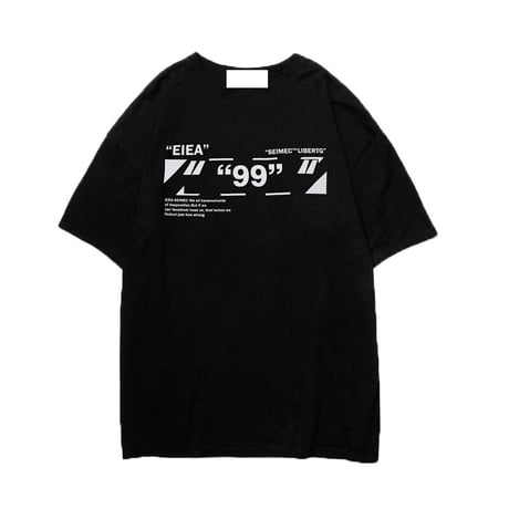 ユニセックス Tシャツ 半袖 ラウンドネック バックプリント オーバーサイズ メンズ レディース トップス 大きめ カジュアル ストリートファッション DTC-647820082238