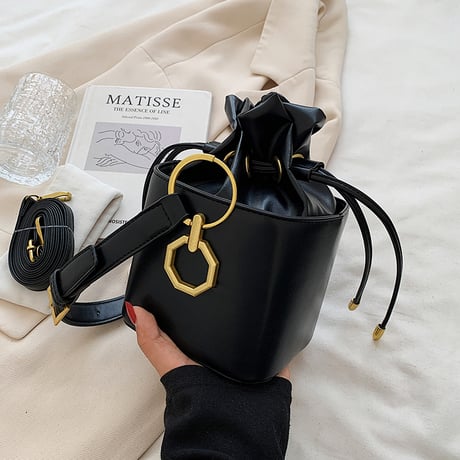 BOX型バッグ 巾着バッグ 2wayバッグ ショルダーバッグ ハンドバッグ バケットバッグ ミニバッグ 肩掛け 斜め掛け 鞄 レトロ 韓国ファッション レディース DTC-655093873976
