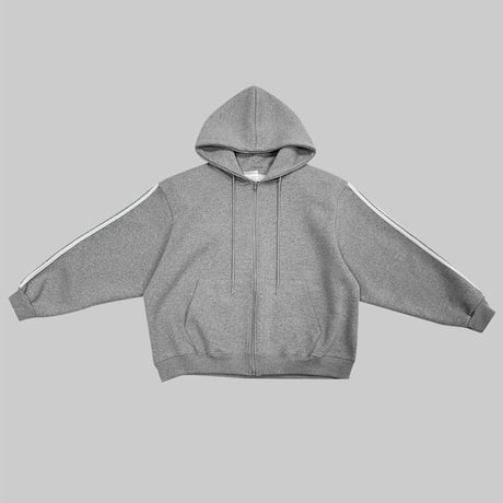 セットアップ 上下セット スウェット サイドライン ジップアップ パーカー ショートパンツ ジャージ ルーズ レトロ 大人可愛い ガーリー カジュアル DTCA-769928787694