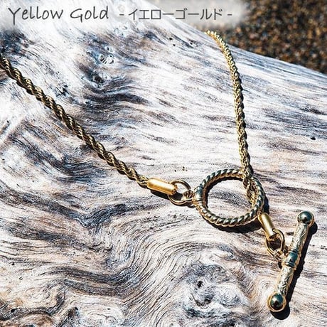 ハワイアンジュエリー ネックレス 金属アレルギー対応 マンテル チョーカーロープ チェーン 43.0cm メンズ レディース サージカルステンレス インスタ Mantel-gnsc-j3