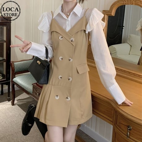 韓国 ファッション レディース セットアップ チェック ジャケット ワンピース 楽天市場】セットアップ ジャケット ワンピース レディース ミニ