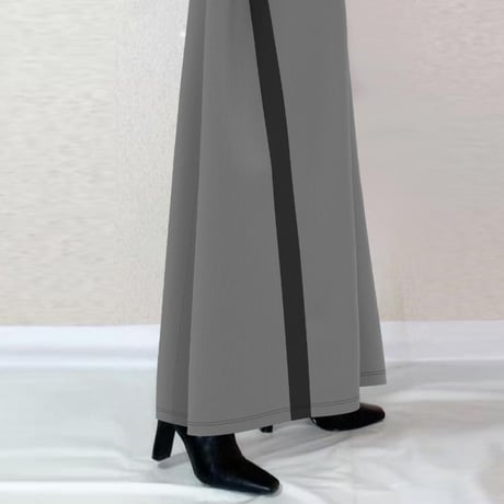 パーカーワンピース ハーフジップ ロングワンピース フード付き ワンピース バイカラー 切り替え 長袖 レトロ 大人可愛い ガーリー カジュアル DTCA-747683807821