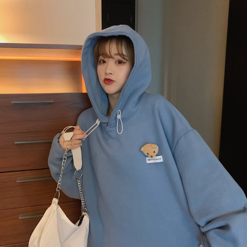 くまちゃん コーデュロイ ブルゾン パーカー アウター KETTY くまちゃん コーデュロイ ブルゾン パーカー アウター KETTY