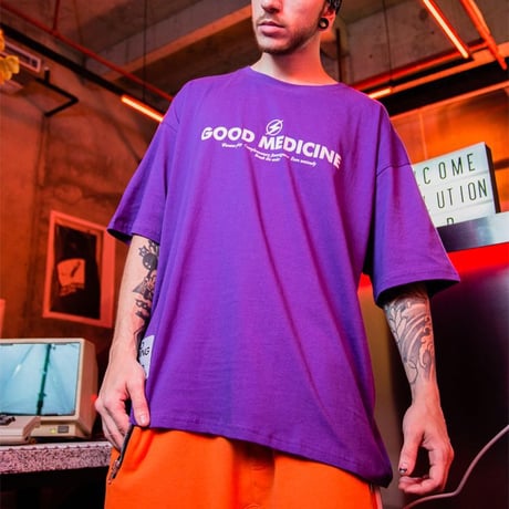 ユニセックス Tシャツ 半袖 メンズ レディース ラウンドネック 英字 プリント タグ オーバーサイズ 大きいサイズ ルーズ ストリート TBN-567828028105