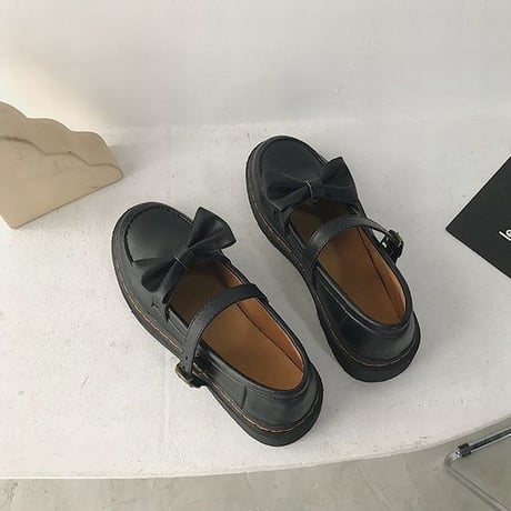 ローファー 22.5～24.5cm 取り外し可能 リボン ベルト ストラップ 靴 フラットシューズ ローヒール 歩きやすい 韓国ファッション レディース かわいい DTC-625604002955