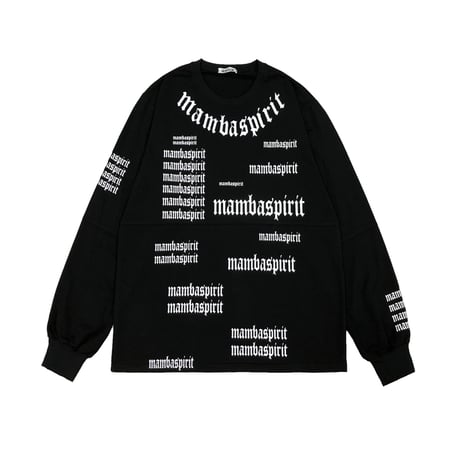 ユニセックス Tシャツ 長袖 ロンT フルレタープリント ラウンドネック オーバーサイズ 韓国ファッション メンズ レディース カジュアル ストリートファッション DTC-655783366926