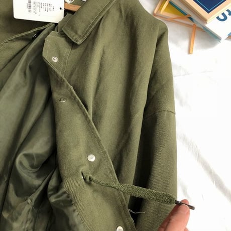 メンズ ダメージ加工 切りっぱなし ジャケット ミドル丈 韓国ファッション (DCT-588336778016)