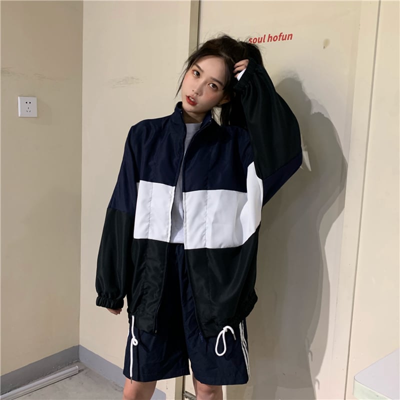 スポーツジャケット 韓国ファッション レディース ジャンバー