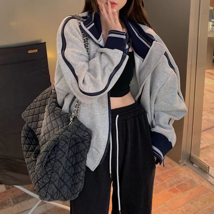 ジップ ニット ブルゾン 2色 ハイネック 韓国 アウター cr1893 85yn-900402-s1.jpg