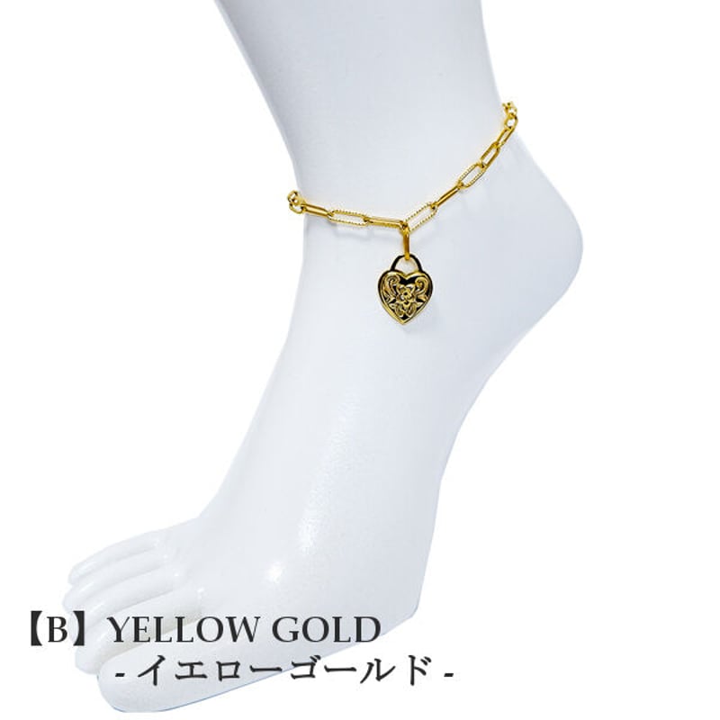 ハワイアンジュエリー アンクレット 金属アレルギー対応 ドックタグ
