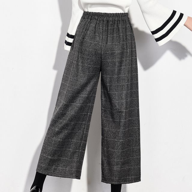 専用です。　CRESCENT DUO　ガウチョパンツ　スカパン　ウール　チェック 専用です。 CRESCENT DUO ガウチョパンツ スカパン ウール