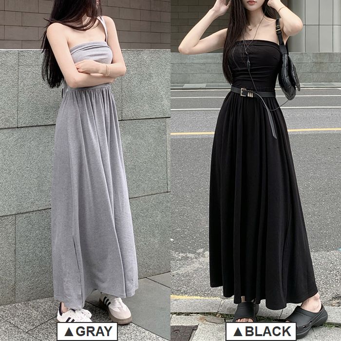 韓国 タイトワンピ チューブトップ ボリューム fit=scale-down,w=1200